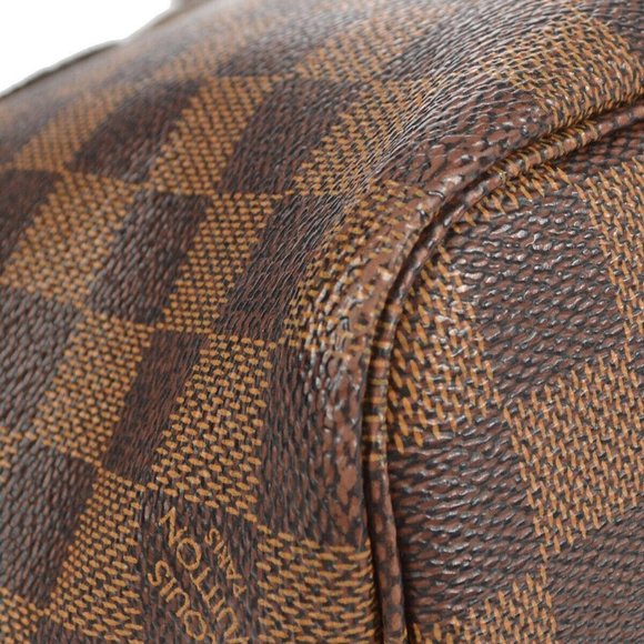 Louis Vuitton Neverfull PM Hand Tote Bag Brown Damier - Picture 8 of 9